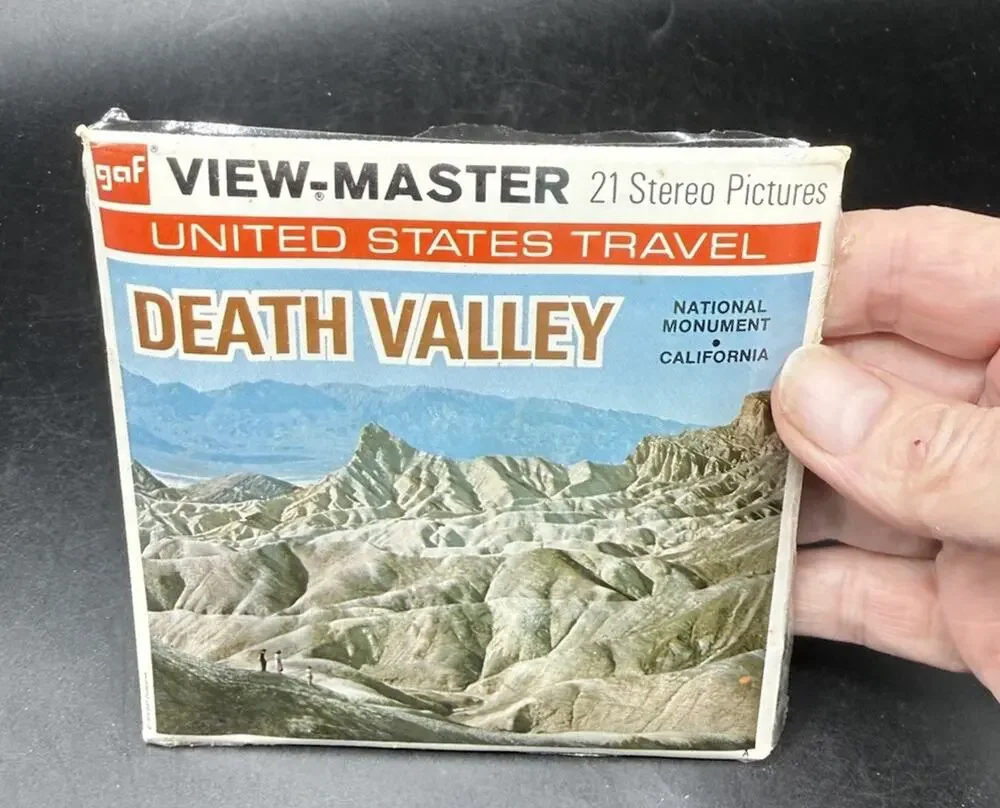 1970 GAF View-Master Death Valley National Monument California 3 Reel Pack